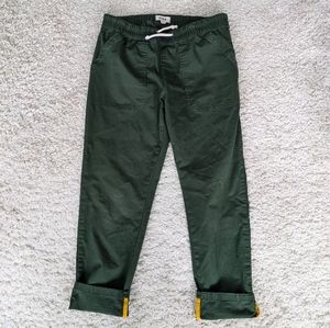 Pact organic cotton woven twill roll up pant - med